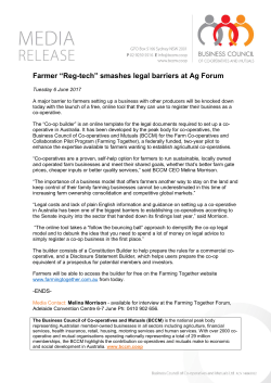 Farmer “Reg-tech” smashes legal barriers at Ag Forum