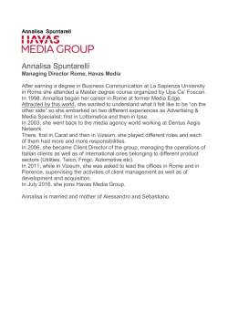 Annalisa Spuntarell - Havas Media Group Italia