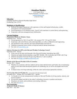 Resume - Jonathan Damico