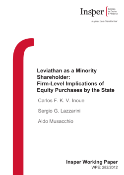 Leviathan as a Minority Shareholder: Firm-Level