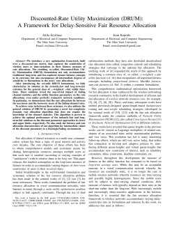 Discounted-Rate Utility Maximization (DRUM): A