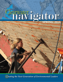 Clearwater Navigator&ndash;Spring 2010