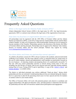 partnerships must be registered with the APS Office of External