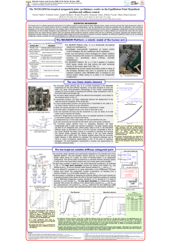 The NEURARM bio-inspired antagonistic joint