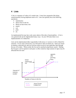 Search, Sorting and Big