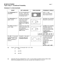 Day 05 - Conditional Probability