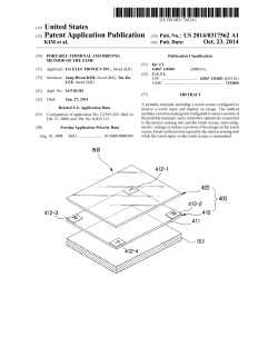 Portable terminal and driving method of the same