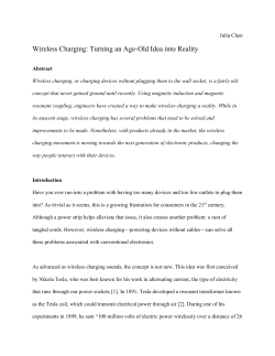 Julia Chen Wireless Charging: Turning an Age