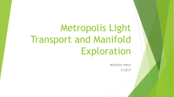 Monte Carlo Methods for Light Transport