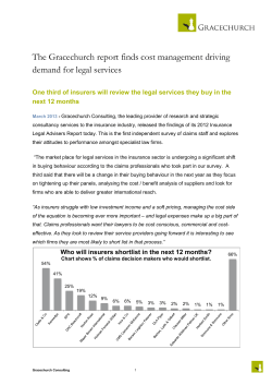 The Gracechurch report finds cost management driving demand for