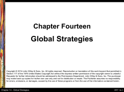 Strategic Market Manangement - 7th Edition