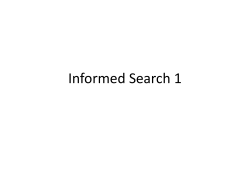 Informed Search