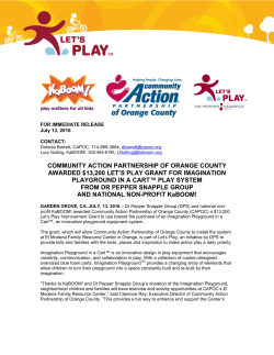 Community Action Partnership of Orange County awarded $13200