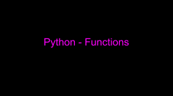 Functions