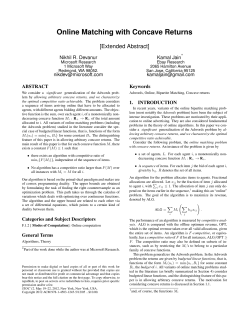Online Matching with Concave Returns