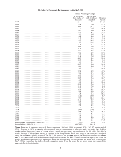 2013 - Berkshire Hathaway Inc.