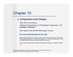 Component-Level Design