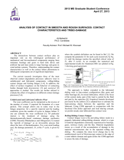 2003 ME Graduate Student Conference