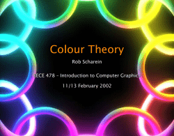 Colour Theory