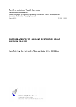 Lightweight product agents