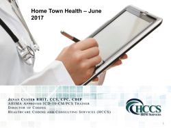 HCCS Overview Presentation