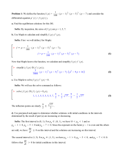 O (3) (2) (1) O O Problem 1: We define the function f p = 1 100 $ pK1