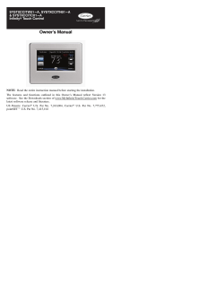Owner`s Manual