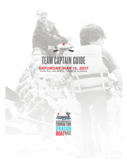 team captain guide - Dragon Boat Festival