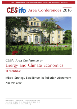 Mixed-Strategy Equilibrium in Pollution Abatement