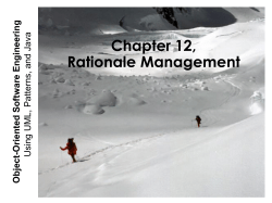 Design Rationale: Concepts, Technique, and Use