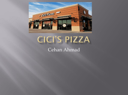 Cici*s Pizza - Mayfield City Schools