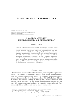 A 250-year argument: Belief, behavior, and the bootstrap