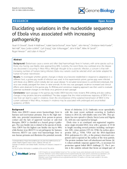 Elucidating variations in the nucleotide sequence