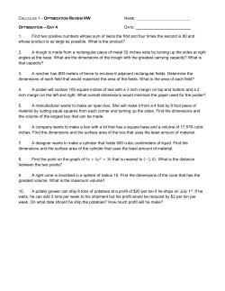 1. Find two positive numbers whose sum of twice the first and four