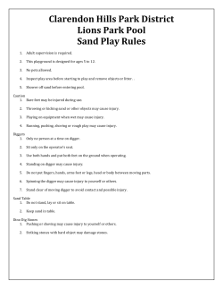 Sand Play Area - Clarendon Hills Park District