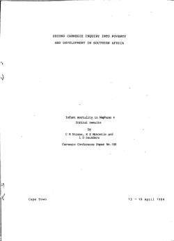 second carnegie inquiry into poverty and