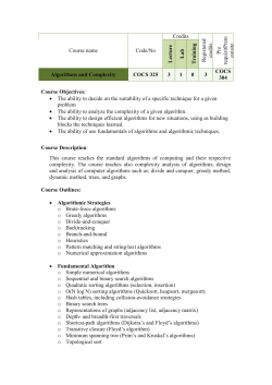 COCS_325_Course description_Curriculum_Grading_scheme