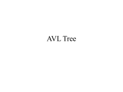 AVL Tree