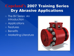 Applications - Copeland Industries, Inc.