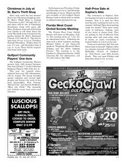 Christmas in July at St. Bart`s Thrift Shop Gulfport Community