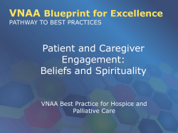 Patient and Caregiver Engagement: Beliefs and