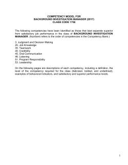 job analysis documentation