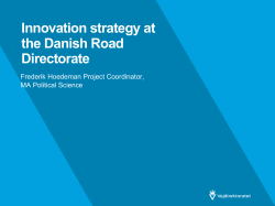 Innovation strategy