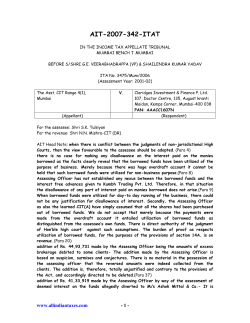 in the income tax appellate tribunal