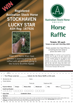 Horse Raffle Ticket Order Form WEB