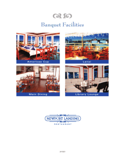 Banquet Facilities