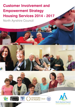 Customer Involvement and Empowerment Strategy