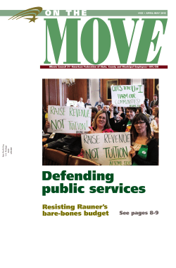April-May 2015 On the Move