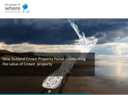 CROWN PROPERTY Centre of Expertise