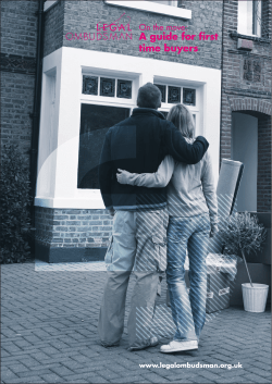 On the move: A guide for first time buyers